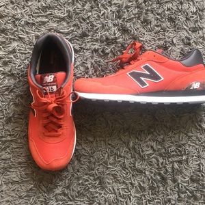 515 style new balance sneakers in Red .Only 1 pair